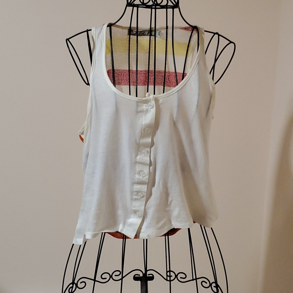 Chloe K high low tank size XS